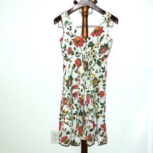 NEW Melonie T Sleeveless Floral Dress Misses size 6 New With Tags